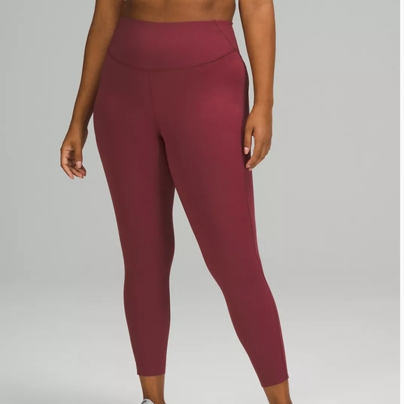 Lululemon Base Pace HR Tight color is mulled Wine - Picture 7 of 8